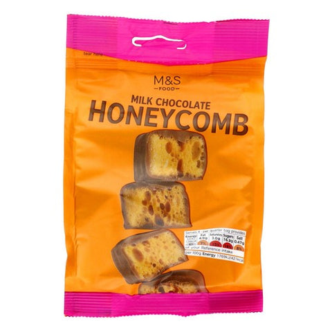 M&S Milk Chocolate Honeycomb 120g (Pack of 3)