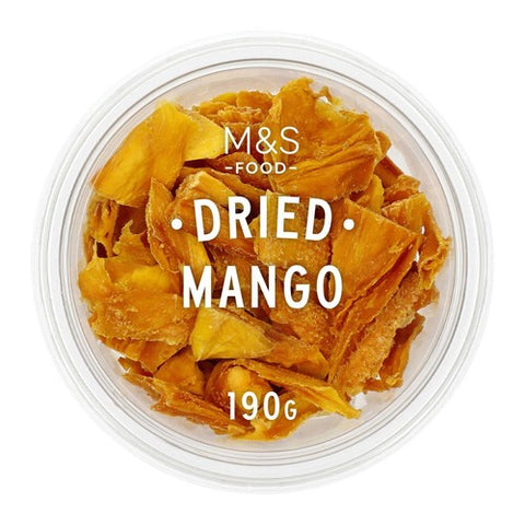 M&S Natural Dried Mango 190g (Pack of 2)