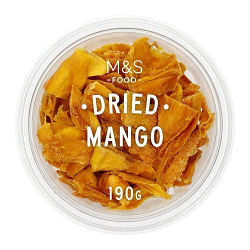 M&S Natural Dried Mango 190g (Pack of 2)