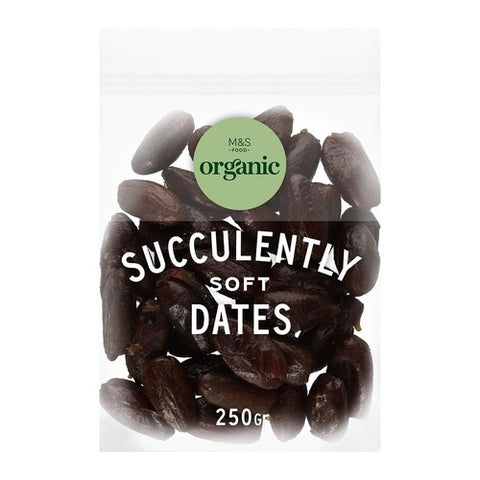 M&S Organic Soft Dates 250g (Pack of 2)
