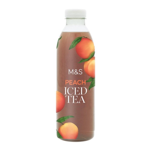 M&S Peach Iced Tea No Added Sugar 750ml (Pack of 2)