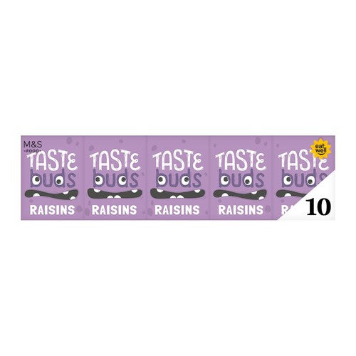 M&S Raisin Snack Box 10 x 14g (Pack of 2)