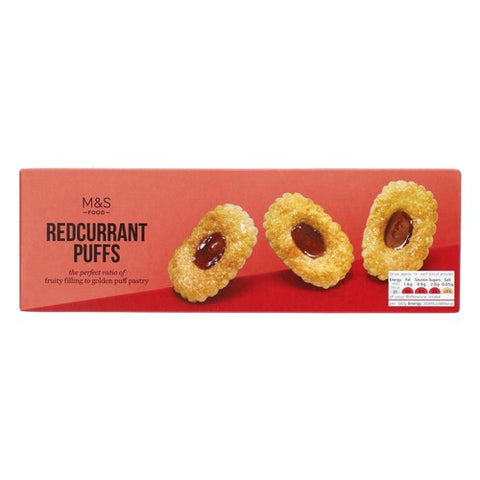 M&S Redcurrant Puffs Twin Pack 200g (Pack of 2)