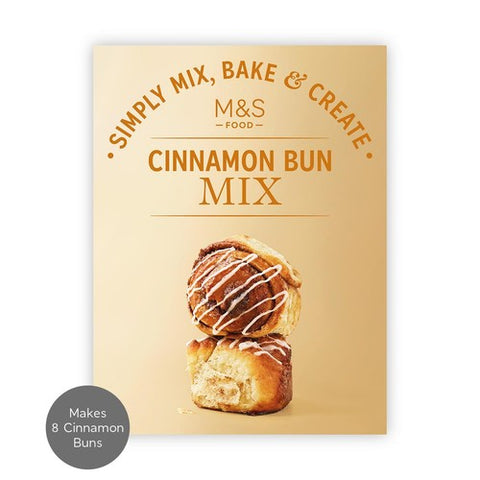 M&S Simply Bake Cinnamon Bun Kit 490g (Pack of 2)