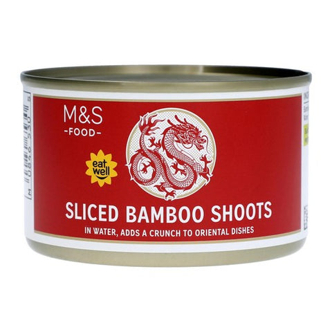 M&S Sliced Bamboo Shoots 220g (Pack of 3)