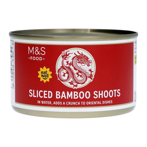 M&S Sliced Bamboo Shoots 220g (Pack of 3)