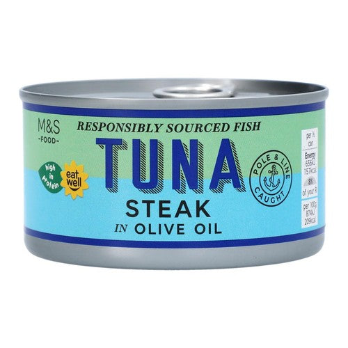 M&S Tuna Steak in Olive Oil 200g (Pack of 3)