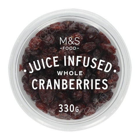 M&S Whole Cranberries 330g (Pack of 2)