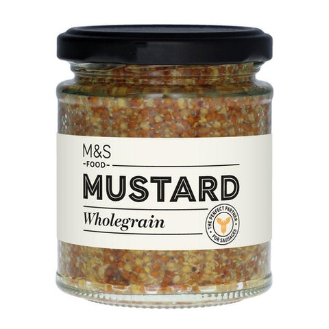 M&S Wholegrain Mustard 185g (Pack of 2)