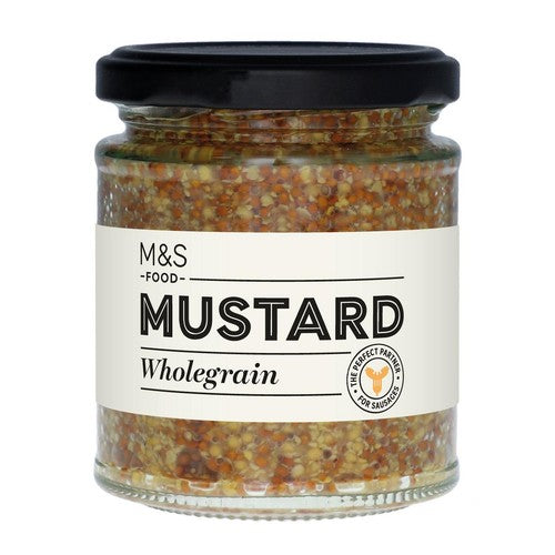 M&S Wholegrain Mustard 185g (Pack of 2)