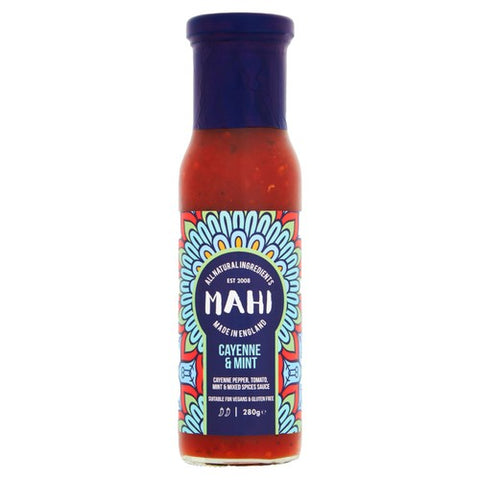 MAHI Cayenne & Mint Sauce Ketchup 280ml (Pack of 2)