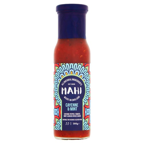 MAHI Cayenne & Mint Sauce Ketchup 280ml (Pack of 2)
