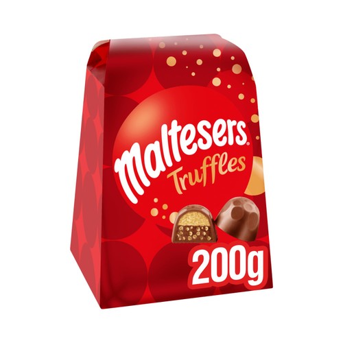 Maltesers Truffles Milk Chocolate Gift Box of Chocolates 200g (Pack of 6)
