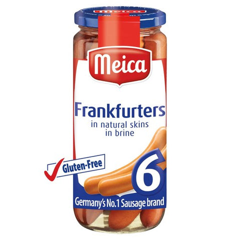 Meica Frankfurter Pork Hot Dog Sausages 375g (Pack of 3)