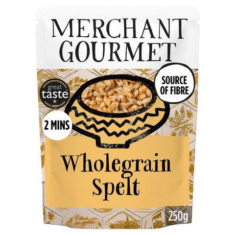 Merchant Gourmet Wholegrain Spelt 250g (Pack of 2)