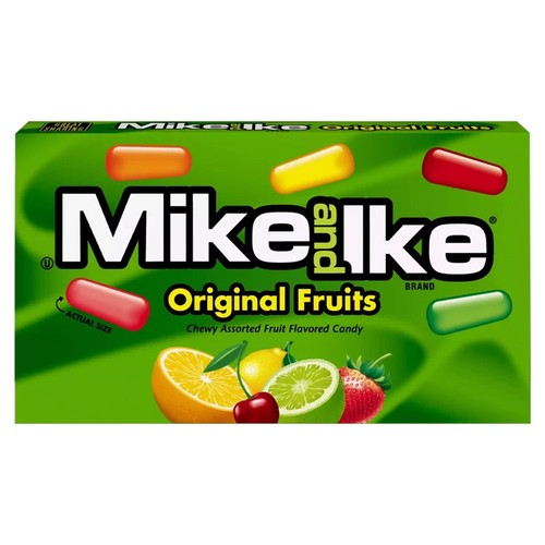 Mike & Ike Original Fruits 120g (Pack of 6)