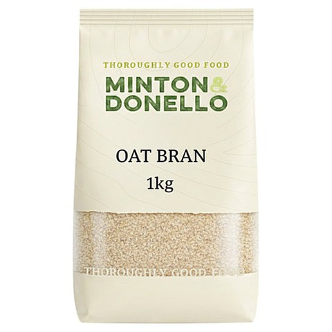 Minton & Donello Oatbran 1kg (Pack of 3)