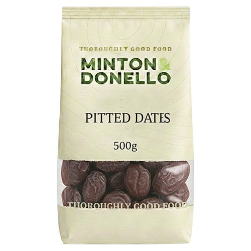 Minton & Donello Pitted Dates 500g (Pack of 2)