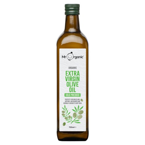 Mr Organic Extra Virgin Olive Oil 750ml (Pack of 2)