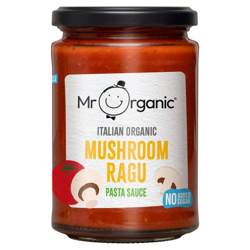 Mr Organic Mushroom Ragu Pasta Sauce 350g (Pack of 2)