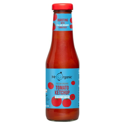 Mr Organic Naturally Sweetened Italian Ketchup 480g (Pack of 2)