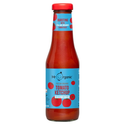 Mr Organic Naturally Sweetened Italian Ketchup 480g (Pack of 2)