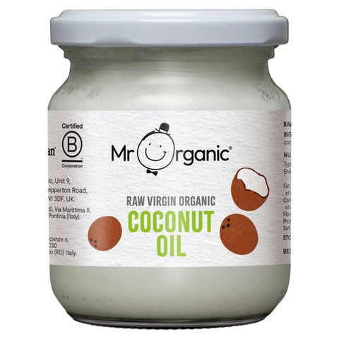 Mr Organic Raw Virgin Coconut Oil 200ml (Pack of 2)