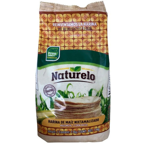Naturelo White Corn Flour 1kg (Pack of 2)