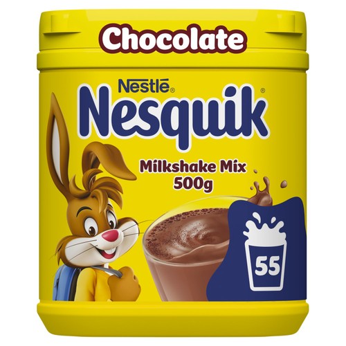 Nesquik Chocolate Milkshake Tub 500g (Pack of 2)