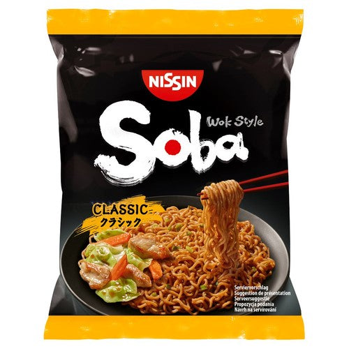 Nissin Soba Classic Instant Wok Style Noodles 109g (Pack of 3)