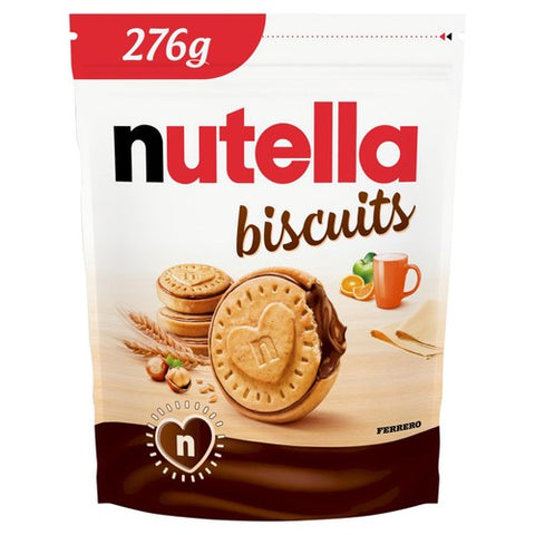 Nutella Chocolate & Hazelnut Biscuits Multipack 276g (Pack of 2)