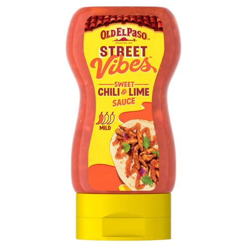 Old El Paso Street Vibes Squeeze Sauce Sweet Jalapeno 255g (Pack of 2)