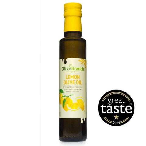 Olive Branch Lemon Extra Virgin Olive Oil 250ml (Pack of 2)