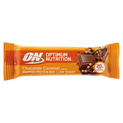 Optimum Nutrition Whipped Protein Bar Chocolate Caramel Protein Bar 60g (Pack 3)