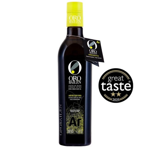 Oro Bailen Arbequina Extra Virgin Olive Oil 500ml (Pack of 2)