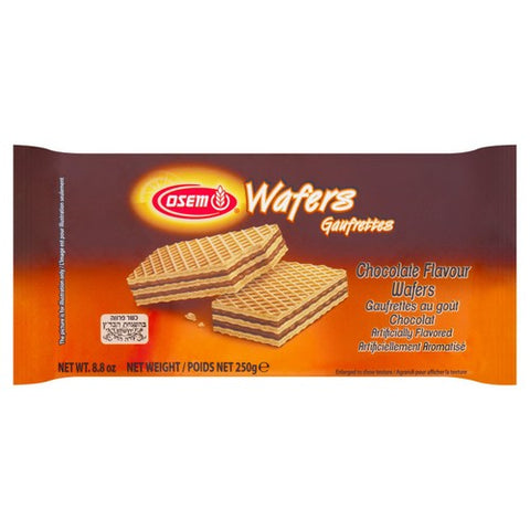 Osem Chocolate Flavoured Wafer 250g (Pack of 2)