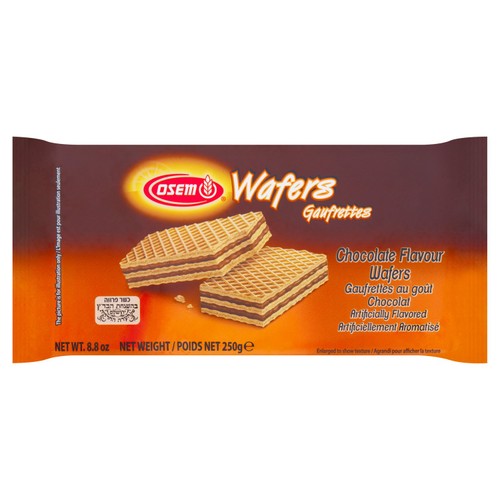 Osem Chocolate Flavoured Wafer 250g (Pack of 2)