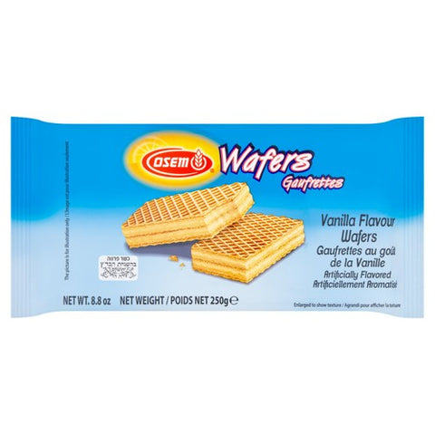 Osem Vanilla Flavoured Wafer 250g (Pack of 2)