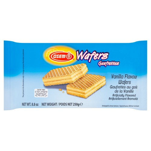 Osem Vanilla Flavoured Wafer 250g (Pack of 2)