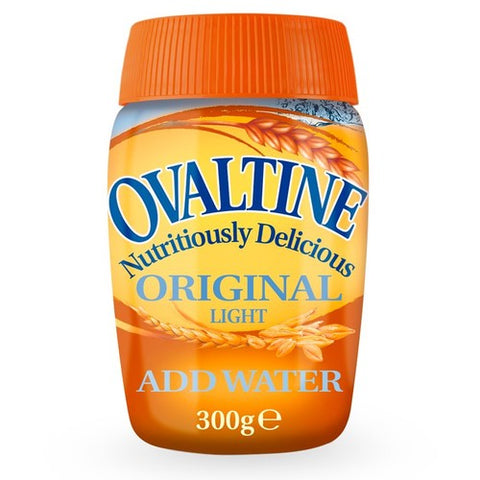 Ovaltine Original Light Jar 300g (Pack of 2)