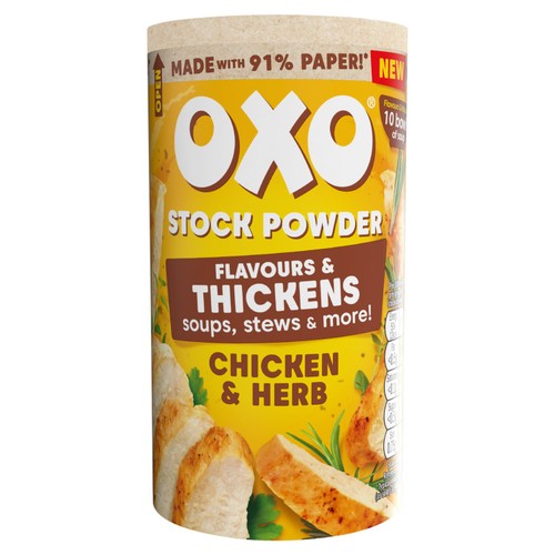 Oxo Stock Powder Chicken & Herb 100g (Pack of 6)
