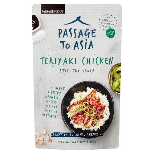 Passage to Asia Japanese Teriyaki 200g (Pack of 2)