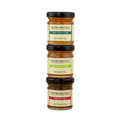 Paxton & Whitfield Trio of Mini Confit 135g (Pack of 3)