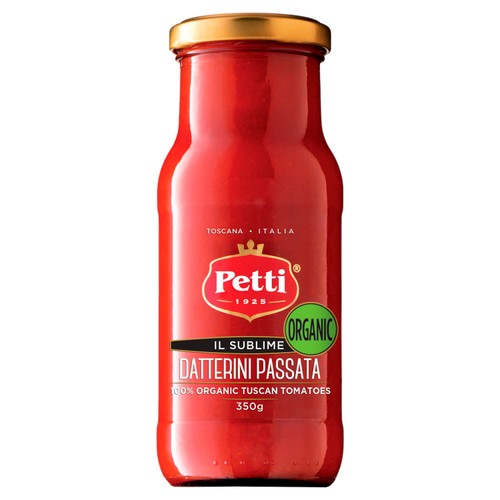 Petti Organic 100% Italian Passata 350g (Pack of 2)
