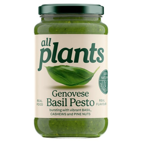 Plants Genovese Basil Vegan Pesto 180g (Pack of 2)