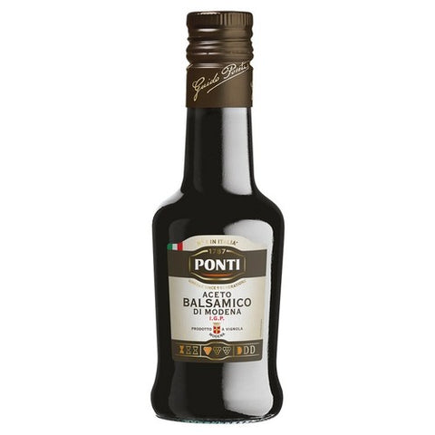 Ponti Balsamic Vinegar Of Modena 250ml (Pack of 2)