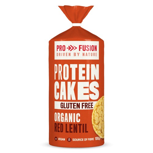 Profusion Organic Protein Lentil Cakes 100g (Pack of 2)