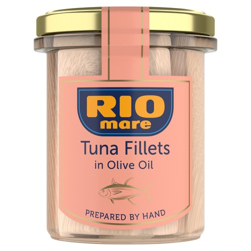 Rio Mare MSC Tuna Fillets in Olive Oil 180g (Pack of 3)