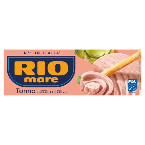 Rio Mare MSC Tuna In Olive Oil 3 x 80g (Pack of 3)