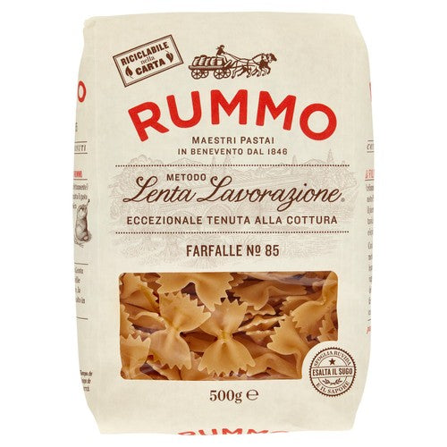 Rummo Farfalle Pasta No.85 500g (Pack of 3)